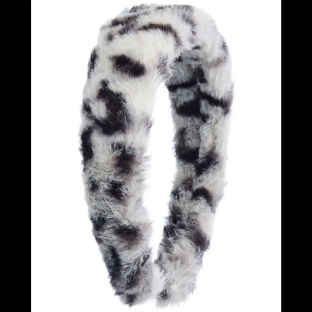 NEW Eugenia Kim Dora Faux Fur Headband in Stone/Brown